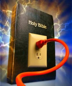 The spiritual dynamite power of the Holy Bible.