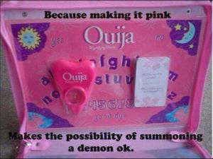 Ouija Boards are sold for children now!